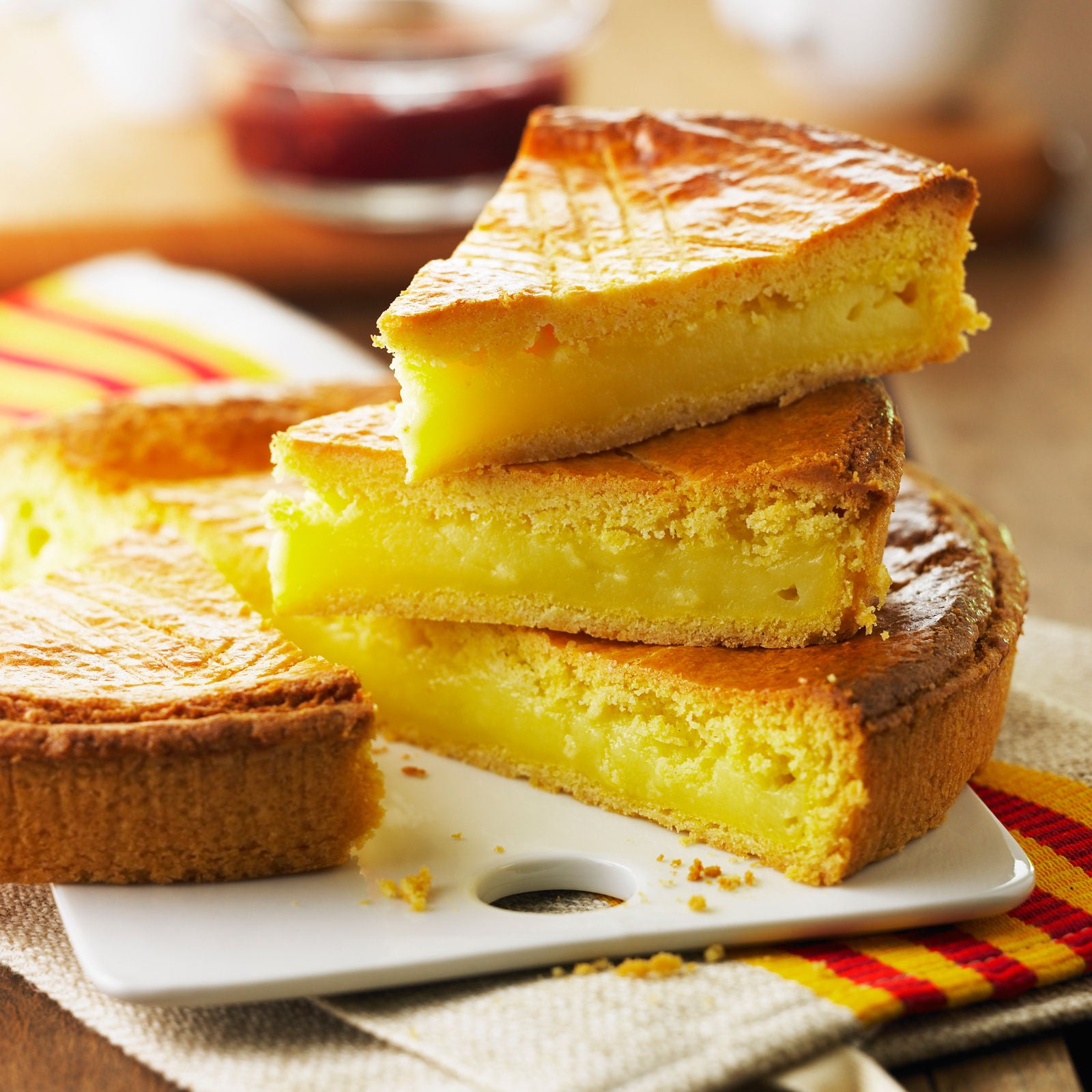 Gâteau basque — photo à remplacer